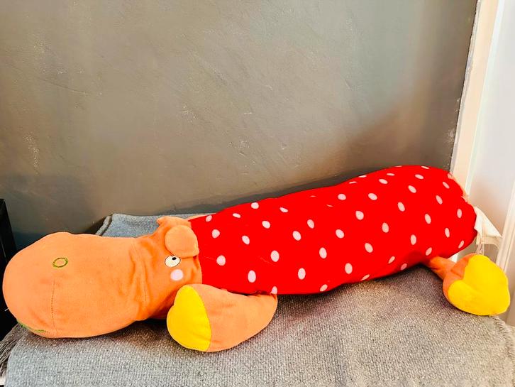 IKEA Jätten Nilpferd nijlpaard knuffel – (zeldzaam), Kinderen en Baby's, Speelgoed | Knuffels en Pluche, Gebruikt, Overige typen