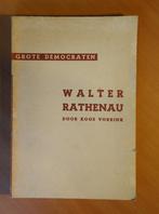 Vorrink, koos. Walter rathenau (reeks grote democraten)., Ophalen of Verzenden, Zo goed als nieuw