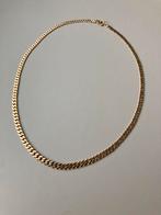 Gouden vintage ketting massief 18 karaat gourmet, Sieraden, Tassen en Uiterlijk, Kettingen, Ophalen of Verzenden, Goud