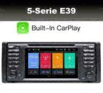 BMW 5serie E39 android 10 radio wifi navigatie carplay dab+, Auto diversen, Ophalen, Nieuw