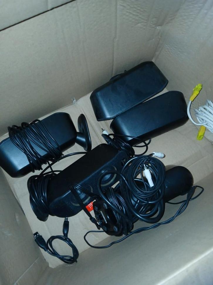 Logitech X-530 5.1 Speakerset - Computer Speakers, Computers en Software, Pc speakers, Gebruikt, Audiokanaal 5.1, Ophalen of Verzenden