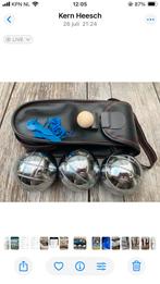 3 jeu de boules ballen als nieuw, Ophalen of Verzenden, Zo goed als nieuw, Bal