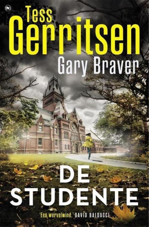 bw6-gerritsen en braver-de studente-uitstekende staat, Boeken, Thrillers, Zo goed als nieuw, Nederland, Verzenden