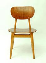 Vier Pastoe stoelen sb11, Huis en Inrichting, Stoelen, Ophalen, Vintage jaren 60, Gebruikt, Bruin