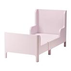 Roze Meegroeibed - Ikea - Busunge - 140-200, Ophalen, 90 cm, Overige maten, Hout