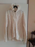 Wollen vest, grote maat, Kleding | Dames, Truien en Vesten, Ophalen, Zo goed als nieuw, Maat 46/48 (XL) of groter, Wit