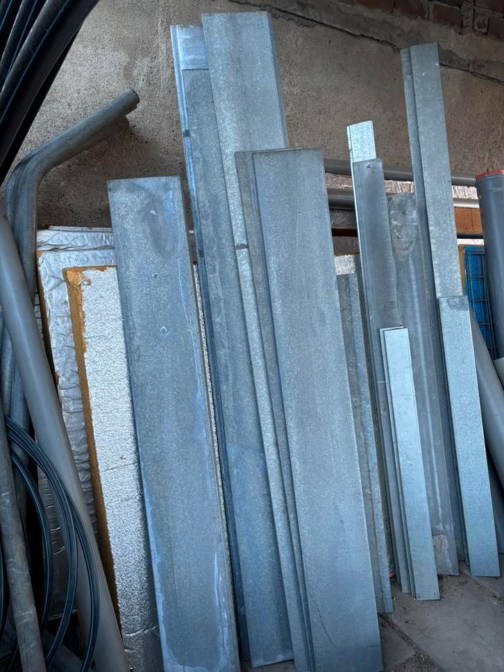 Gegalvaniseerde hoeklijnen, latei 200x100, 100x100 en 80x80, Doe-het-zelf en Verbouw, Metalen, Nieuw, IJzer, Ophalen of Verzenden