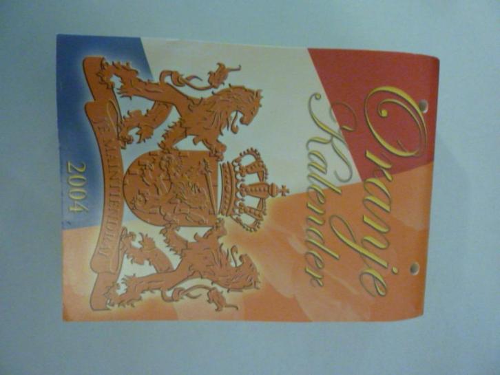 Oranje kalender 2004 scheurkalender, Boeken, Overige Boeken, Zo goed als nieuw, Verzenden