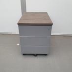 NIEUW ladekast aluminium antraciet eiken topblad - 56x43x60, Huis en Inrichting, Kasten | Ladekasten, Ophalen, Nieuw, 25 tot 50 cm