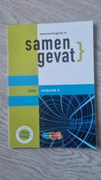 F.C. Luijbe - Samengevat havo Wiskunde A, F.C. Luijbe, HAVO, Nederlands, Ophalen of Verzenden