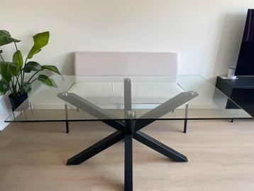 Glazen Eettafel 160x90 cm van KAVE home beschikbaar voor biedingen