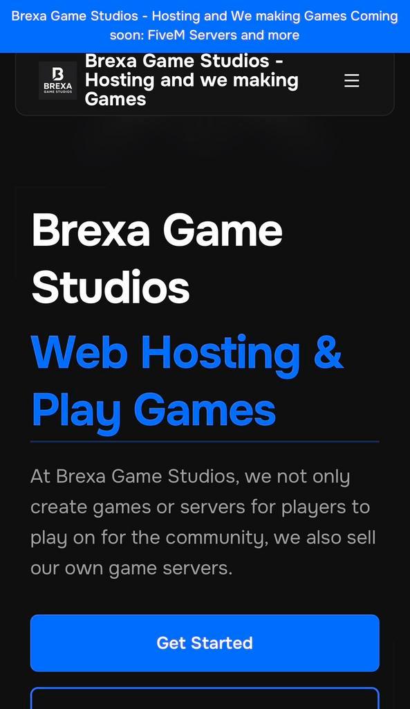 Brexa Game Studios - Game server hosting. Discord bot & meer, Spelcomputers en Games, Games | Overige, Nieuw, Overige genres, 3 spelers of meer