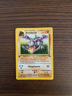 1st edition Aerodactyl NL, Hobby en Vrije tijd, Verzamelkaartspellen | Pokémon, Ophalen of Verzenden, Gebruikt, Losse kaart, Foil