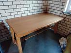 Eiken houten robuuste eettafel 175 x 90 x 75, Huis en Inrichting, Tafels | Eettafels, Ophalen, Gebruikt, Eikenhout, 50 tot 100 cm