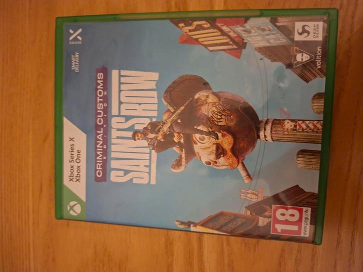 Saints Row Criminal Customs Edition (Xbox One), Spelcomputers en Games, Games | Xbox Series X en S, Zo goed als nieuw, Ophalen of Verzenden