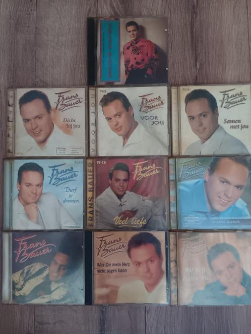 10 originele mooie cd's van Frans Bauer, Cd's en Dvd's, Cd's | Nederlandstalig, Levenslied of Smartlap, Ophalen of Verzenden