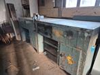 Grote zware oldschool werkbank., Ophalen, Gebruikt