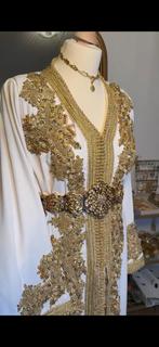 Nieuwe Marokkaanse Takshita, Maat 38/40 (M), Wit, Nieuw, Ophalen of Verzenden