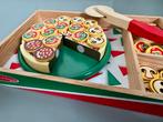 Melissa & Doug Houten Pizza Set, Ophalen of Verzenden, Gebruikt, Knutselen