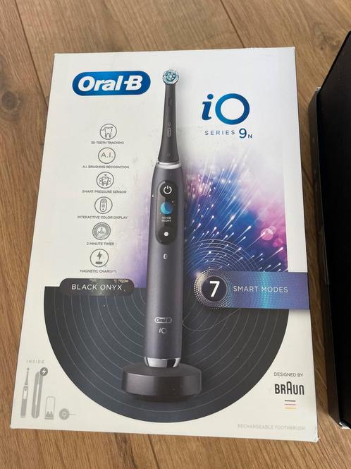 Oral-B iO 9N Elektrische Tandenborstel Zwart, Sieraden, Tassen en Uiterlijk, Uiterlijk | Mondverzorging, Gebruikt, Tandenborstel