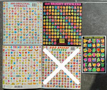 100en stickervellen uit de jaren 90 ongebruikt ad. 3/3 beschikbaar voor biedingen