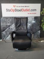 Prominent staopstoel Zwart leder met tiptoetsen, Minder dan 75 cm, Leer, Ophalen of Verzenden, Zo goed als nieuw