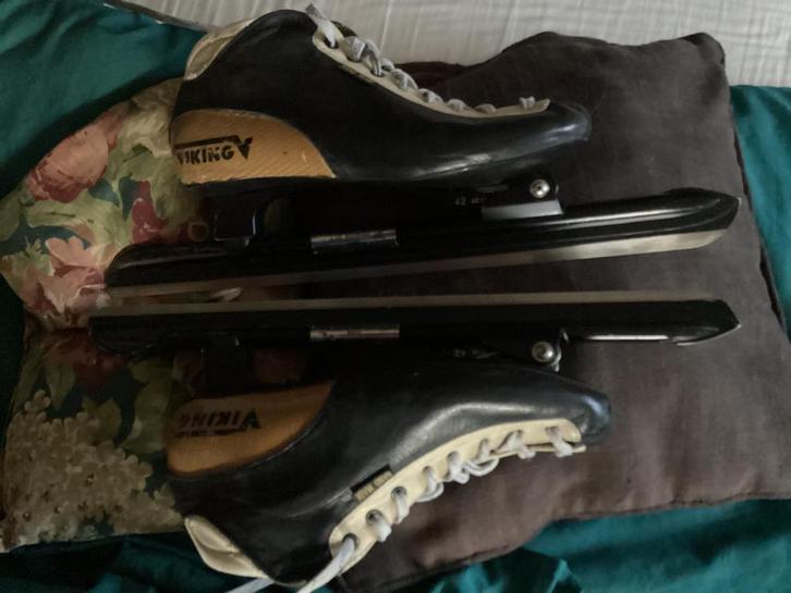 Viking nagano gold. Klapschaatsen 42 43 44, Sport en Fitness, Schaatsen, Gebruikt, Noren, Viking, Klapschaats, Ophalen of Verzenden