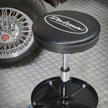 Verrijdbare werkplaatskruk - zwart van €69,- voor beschikbaar voor biedingen