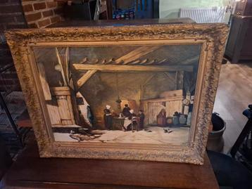 olieverf schilderij beschikbaar voor biedingen