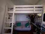 IKEA STORÅ witte tweepers. hoogslaper 140x200 (incl kapstok), Ophalen, Gebruikt, Hoogslaper, Tweepersoons