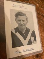 Abe Lenstra voetbalplaatje - Enschede, 1957, Verzamelen, Gebruikt, Foto, Ophalen of Verzenden, 1940 tot 1960