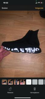 balenciaga speed grafitti, Ophalen of Verzenden, Zo goed als nieuw, Zwart