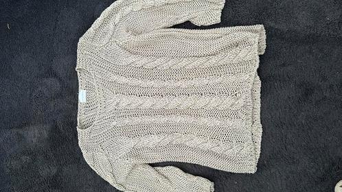 Creme/zandkleur trui maat 50, Kleding | Dames, Grote Maten, Zo goed als nieuw, Trui of Vest, Wit, Ophalen of Verzenden