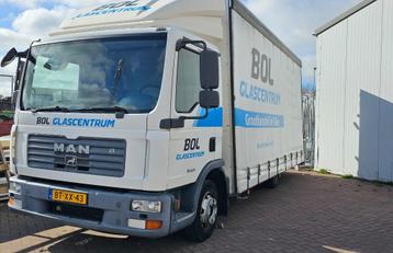 MAN TGL 8.180 4X2 BL Glastransport/glasresteel beschikbaar voor biedingen