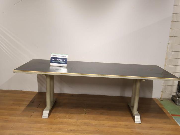 Grote Vintage Gispen 'Tenentafel' - Jaren '50/'60, Huis en Inrichting, Tafels | Eettafels, Ophalen of Verzenden