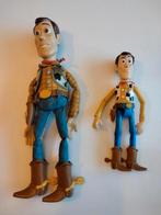 Toy Story. 2 Woody poppen. Mattèl. Disney. Pixar., Ophalen of Verzenden, Overige figuren, Gebruikt, Beeldje of Figuurtje
