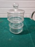bonbonniere drie lagen glas, Ophalen of Verzenden, 'T Olde Gre-j, Info@toldegrej.nl, Endepoelstraat 20f Didam