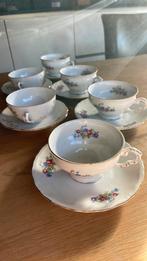 Vintage Brocante oma’s Thee / Koffie kopjes, Antiek en Kunst, Antiek | Servies compleet, Ophalen of Verzenden