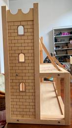 Houten kasteel, Kinderen en Baby's, Speelgoed | Houten speelgoed, Ophalen of Verzenden, Zo goed als nieuw, Overige typen