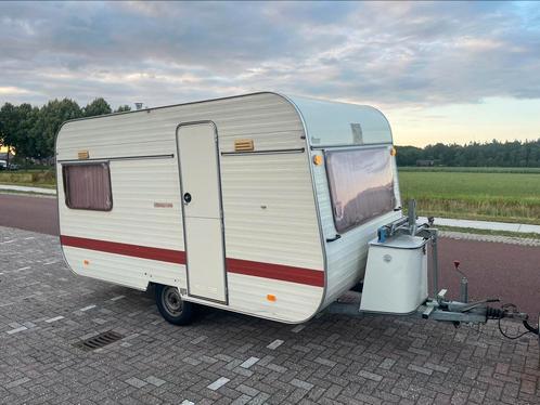 Ever porcula 400 koopje moet weg aanbieding, Caravans en Kamperen, Caravans, Particulier, tot en met 4, 750 - 1000 kg, Rondzit