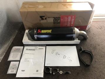 Akrapovic uitlaat Suzuki SV650 2016-2023 SV650X 2018-2023 beschikbaar voor biedingen