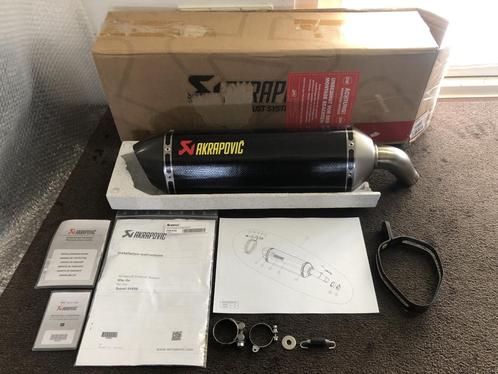 Akrapovic uitlaat Suzuki SV650 2016-2023 SV650X 2018-2023, Motoren, Onderdelen | Suzuki, Gebruikt, Verzenden
