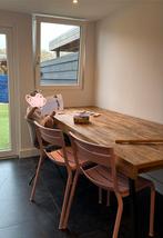 Housecraft Living Suri teak tafel 220x100, Huis en Inrichting, Tafels | Eettafels, Ophalen, 100 tot 150 cm, 200 cm of meer, Zo goed als nieuw