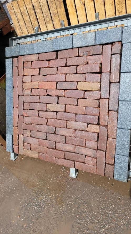 oud gebakken dikformaat Gouda, Tuin en Terras, Tegels en Klinkers, Gebruikt, Klinkers, Keramiek, 10 m² of meer, Ophalen of Verzenden