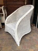 Mooie rieten tuinstoel, Ophalen, Gebruikt, Rotan
