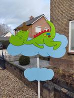 babybordverhuur westervoort, draakje dirk geboorteborden, Ophalen, Nieuw, Geboortebord