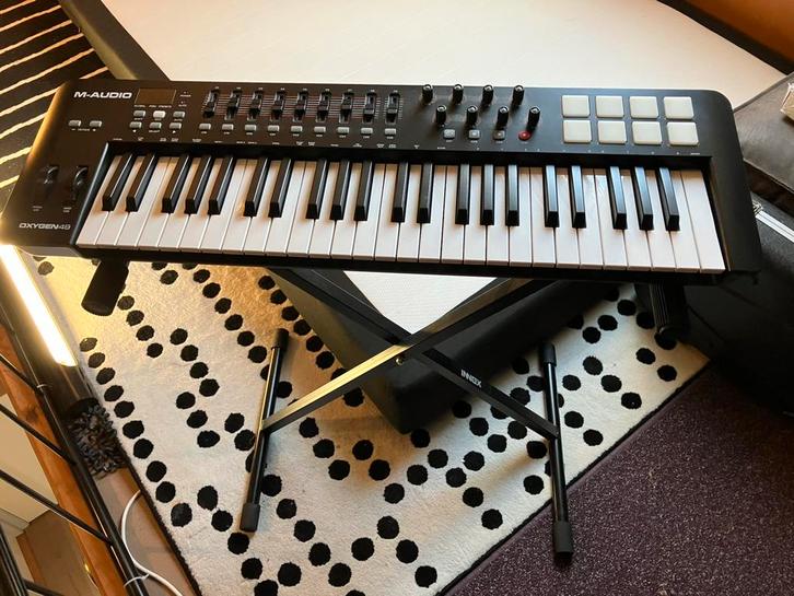 Te koop m-audio Oxygen 49, Muziek en Instrumenten, Midi-apparatuur, Gebruikt, Ophalen