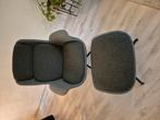 Fauteuil + voetenbank, Huis en Inrichting, Fauteuils, Ophalen, 75 tot 100 cm, 50 tot 75 cm