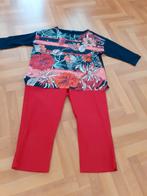Dames 7/8 broek maat 40 met T shirt maat 42, Kleding | Dames, Jumpsuits, Ophalen of Verzenden, Gedragen, Maat 38/40 (M)