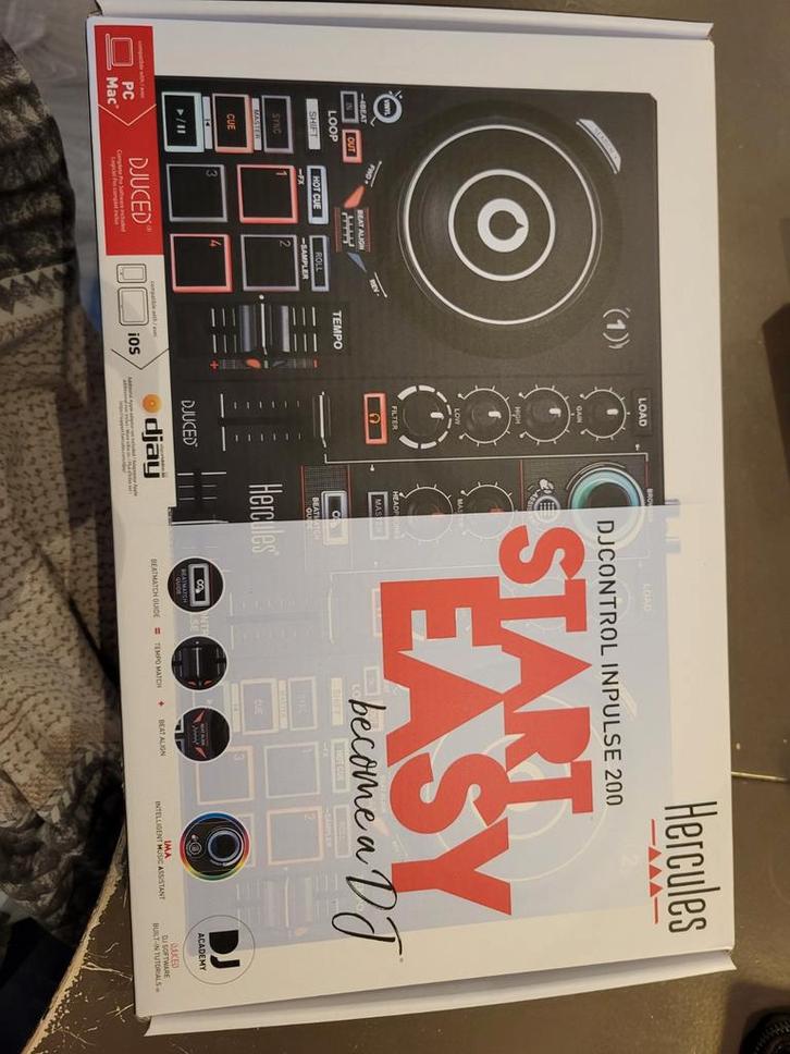 Hercules DJControl Inpulse 200 DJ Controller, Muziek en Instrumenten, Dj-sets en Draaitafels, Nieuw, Overige merken, Ophalen of Verzenden